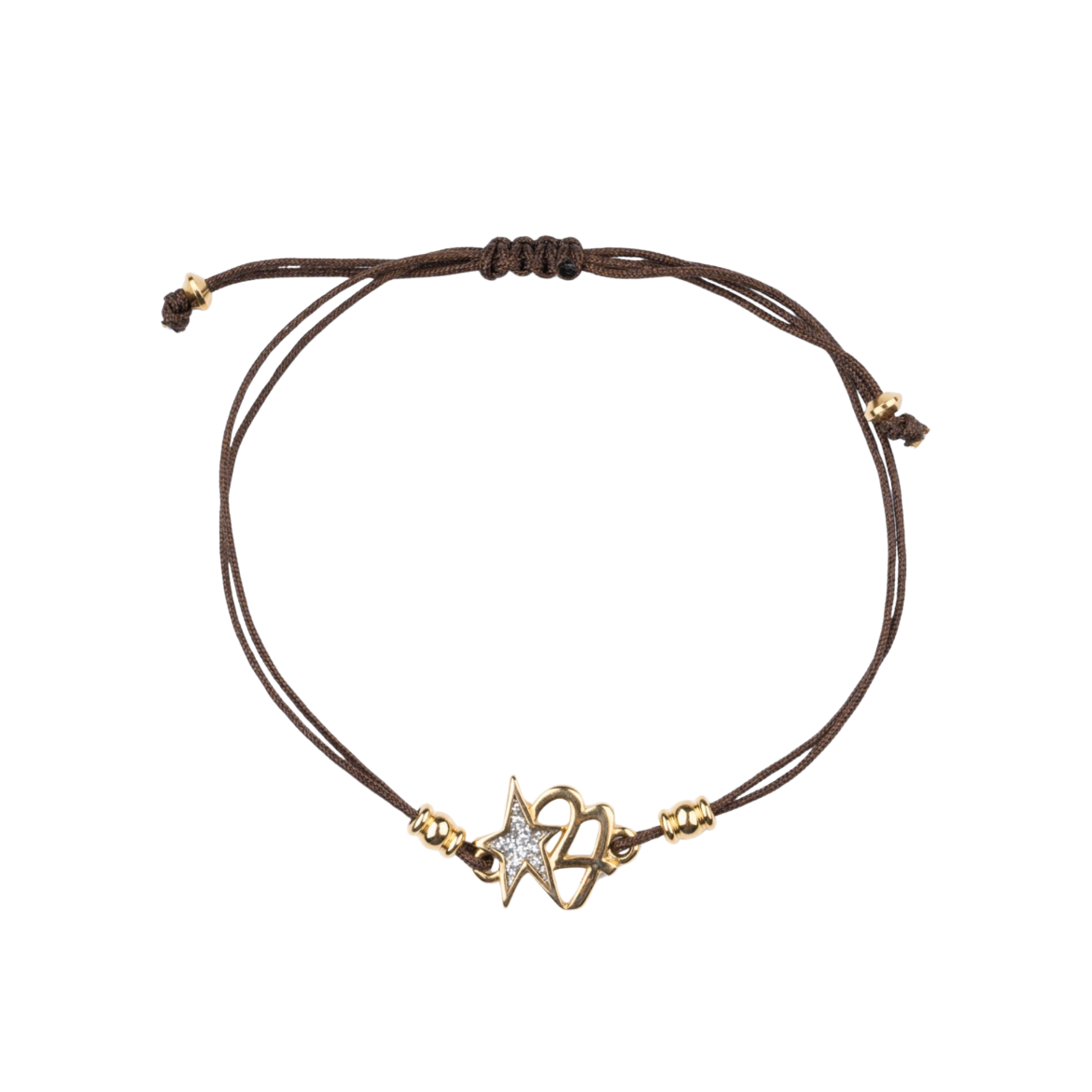 Picture of Handmade gouri bracelet 2027 with gold-plated star