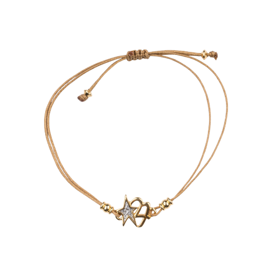 Picture of Handmade gouri bracelet 2027 with gold-plated star