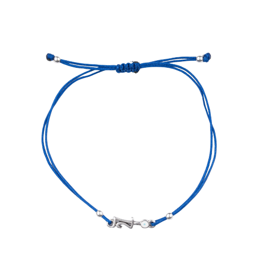 Picture of Handmade gouri bracelet 2027 with small silver-plated evil eye