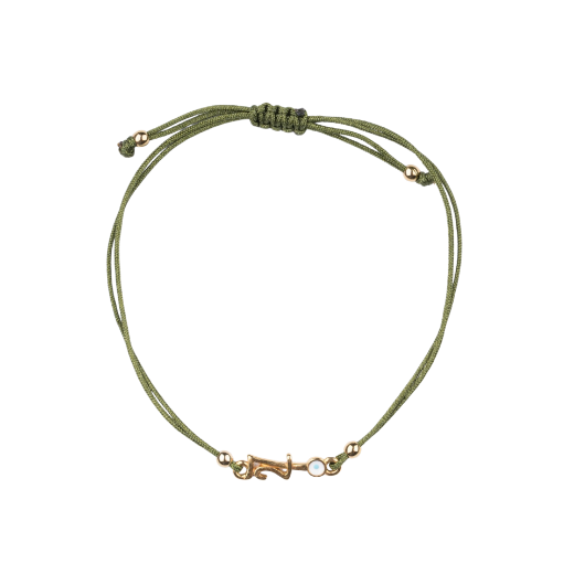 Picture of Handmade gouri bracelet 2027 with small gold-plated evil eye