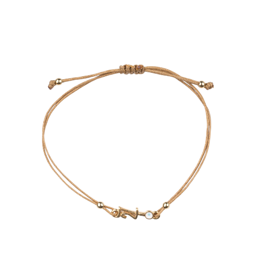 Picture of Handmade gouri bracelet 2027 with small gold-plated evil eye