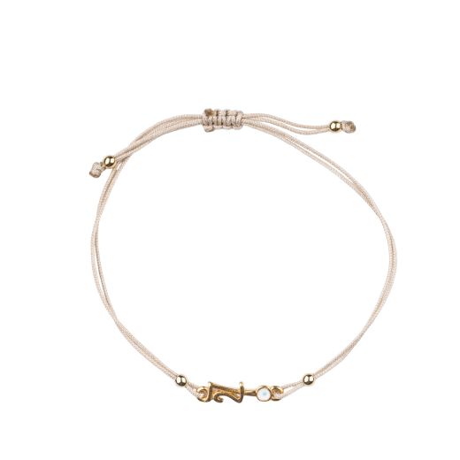 Picture of Handmade gouri bracelet 2027 with small gold-plated evil eye
