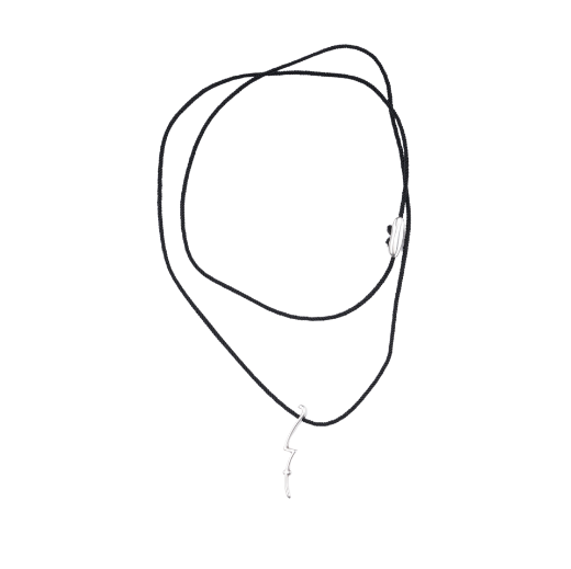 Picture of Handmade gouri necklace 2027 with slim silver-plated 27 charm