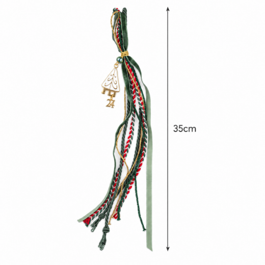 Picture of White metal tree hanging gouri 2027